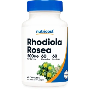 Imagen de Rhodiola Rosea 500mg, 60 Cápsulas Vegetarianas de Nutricost