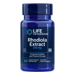 Extracto de Rhodiola de Life Extension que promueve rendimiento físico y mental
