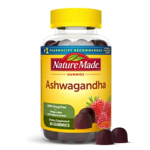 Nature Made Ashwagandha Gummies, Vegano, KSM 66
