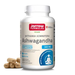 Imagen de Jarrow Formulas Ashwagandha 300 mg en cápsulas, paquete de 120