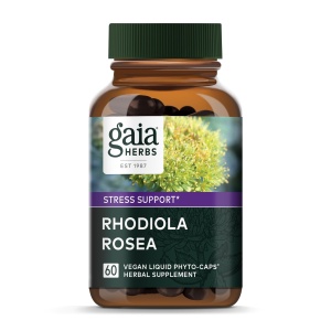 Gaia Herbs Rhodiola Rosea - Apoyo al Estrés y la Resistencia