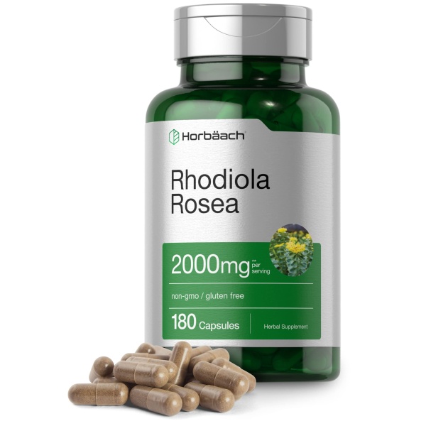 Horbäach Rhodiola Rosea 2000mg en Cápsulas