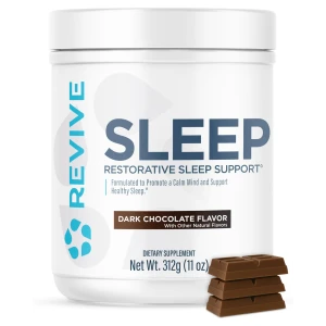 Revive MD Sleep Support en sabor chocolate oscuro