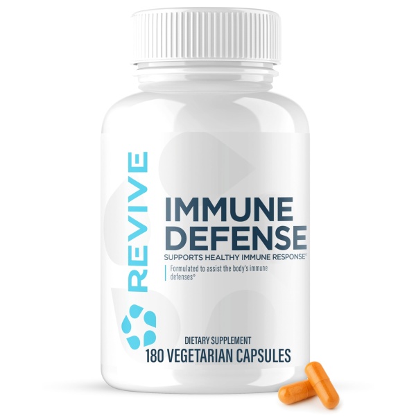 Imagen de Revive Immune Defense con Vitamina C y Zinc en cápsulas vegetarianas