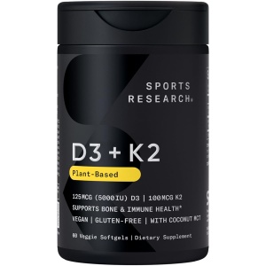 Imagen de Vitamina D3 y K2 Vegana de Sports Research