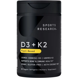 Imagen de Vitamina D3 y K2 Vegana de Sports Research