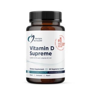 Vitamina D Suprema con K2 en Cápsulas, Salud Ósea e Inmunitaria