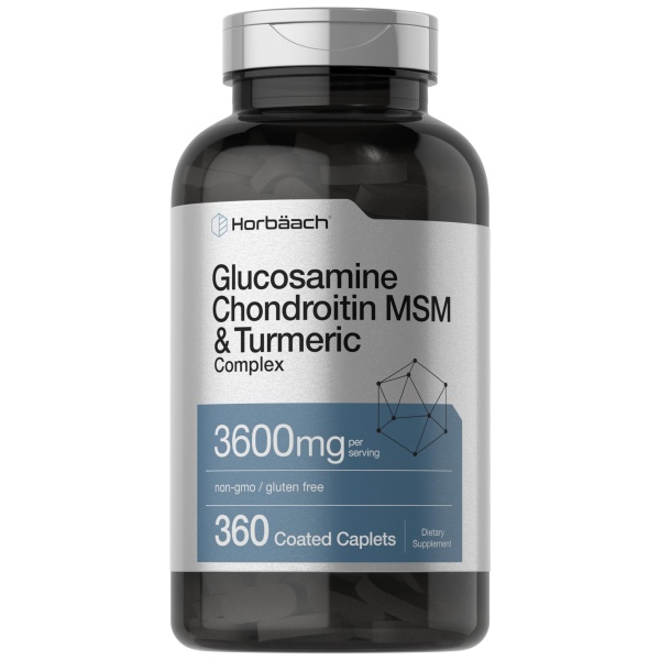 Glucosamina Condroitina MSM Cúrcuma Soporte Avanzado