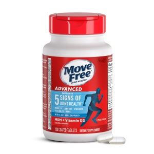 Soporte articular avanzado Move Free con Glucosamina y Vitamina D3