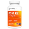 Imagen de la potente fórmula de vitaminas D3 y K2 para absorción mejorada