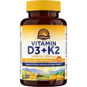 Refuerzo avanzado de salud ósea con Vitaminas D3 y K2