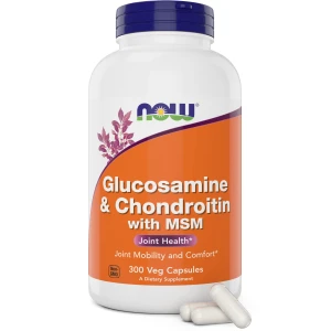 Imagen principal de Now Glucosamine & Chondroitin con MSM, 300 Cápsulas