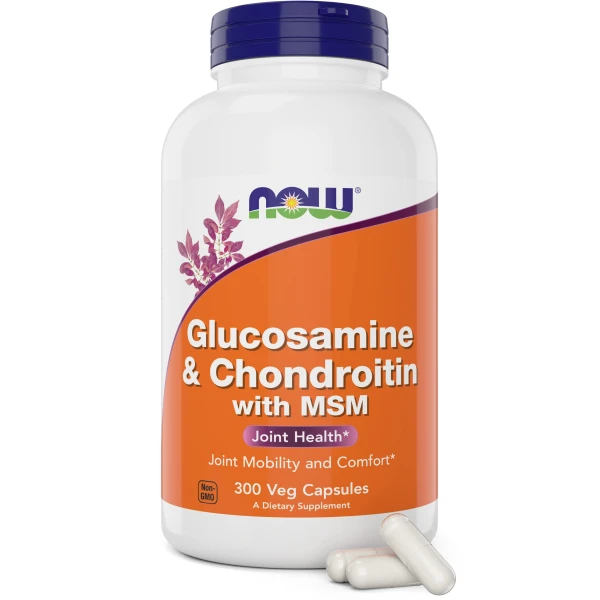 Imagen principal de Now Glucosamine & Chondroitin con MSM, 300 Cápsulas