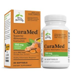 CuraMed 750mg para salud cerebral y cardiaca