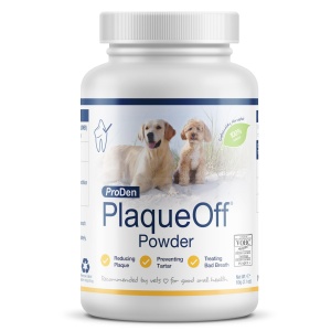 ProDen PlaqueOff mejora salud dental en perros y gatos