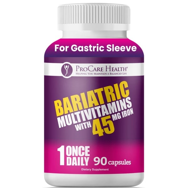 Multivitaminas Bariátricas con Hierro y 22 Nutrientes Esenciales Imagen de multivitaminas bariátricas con hierro y nutrientes esenciales