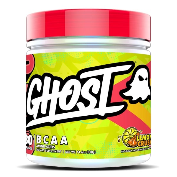 BCAA Lemon Crush GHOST - Suplemento de recuperación