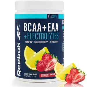 Aminoácidos y Electrolitos Reebok para Recuperación Muscular