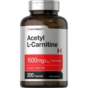 Horbäach Acetyl L-Carnitine 1500mg Cápsulas Potentes