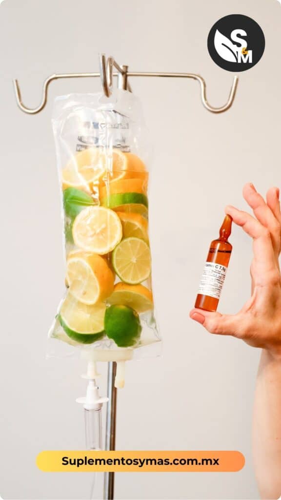 Suplemento de vitamina C en cápsulas 500 mg para adultos mayores