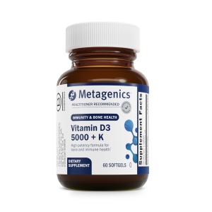 Vitamina D3 y K2 para salud ósea y sistema inmune