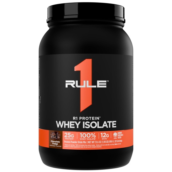Imagen del R1 Protein Whey Isolate sabor Chocolate Fudge